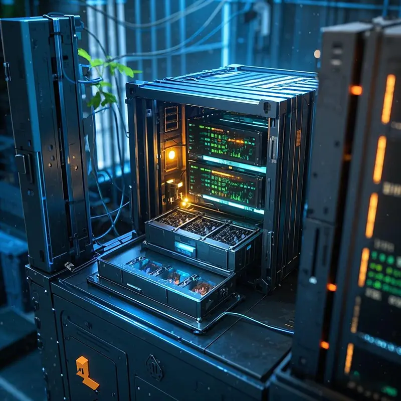 Ống cho phòng máy tính chứa tiền ảo là gì?